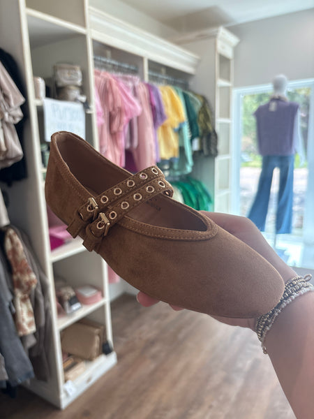 All Eyes On Me - Camel Faux Suede