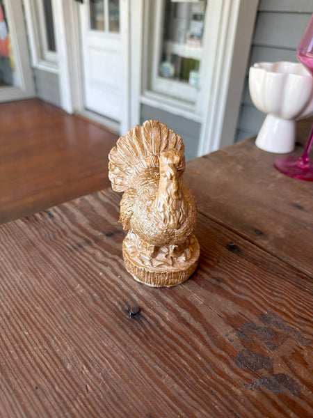 Gold Resin Turkey