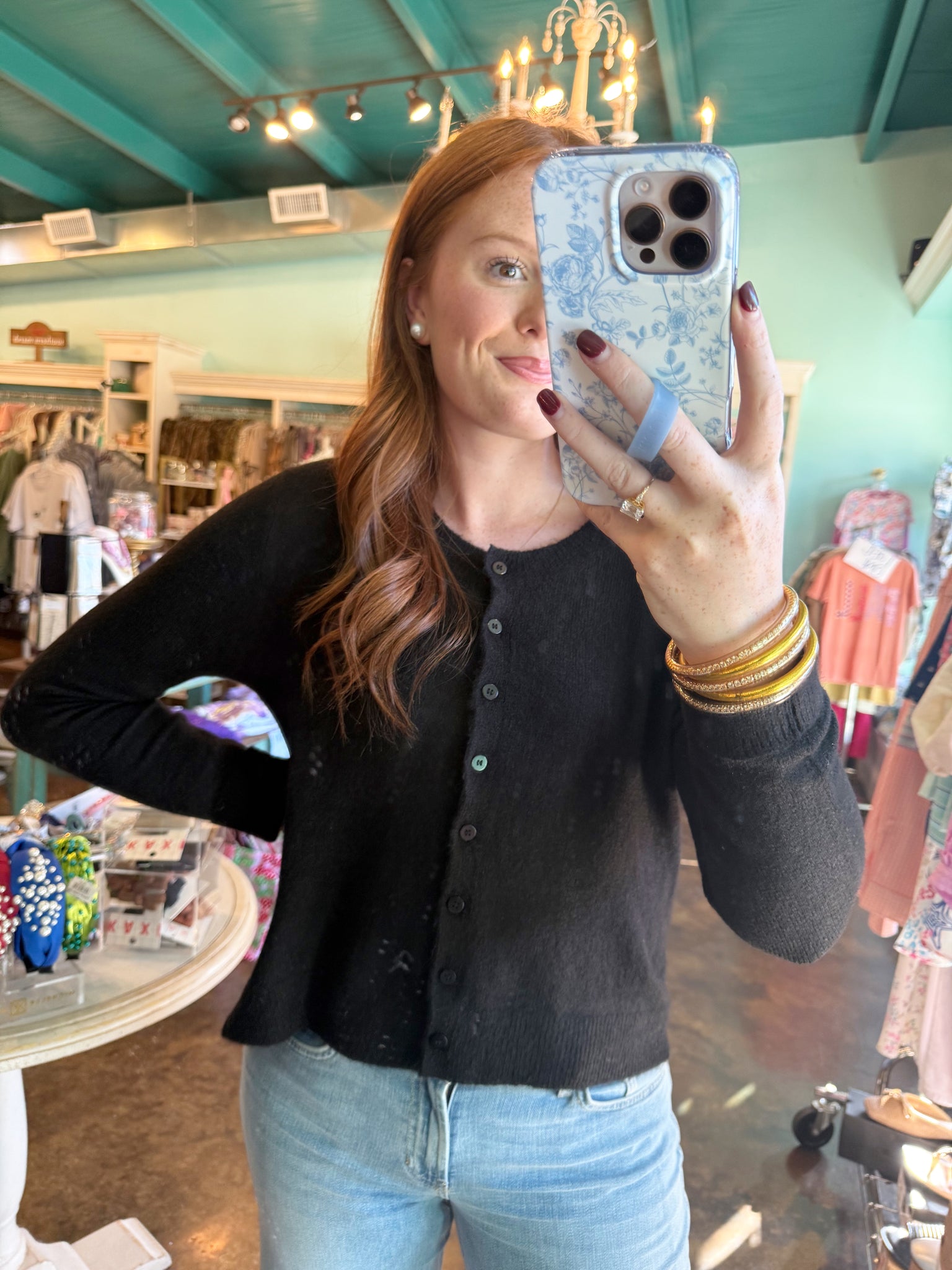 Stella Knit Black Cardigan