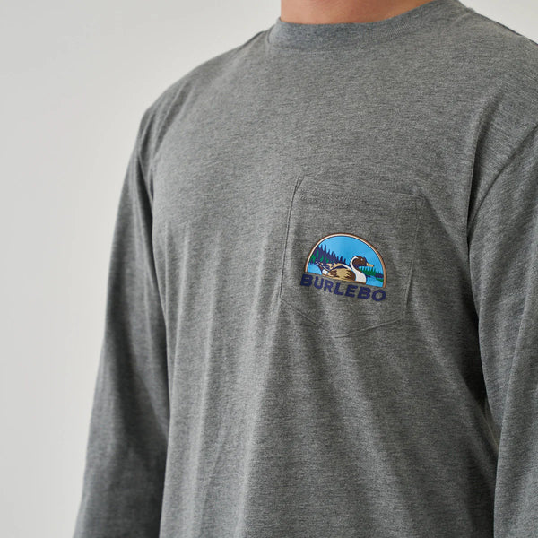 Field Companion Long Sleeve Dark Heather Grey