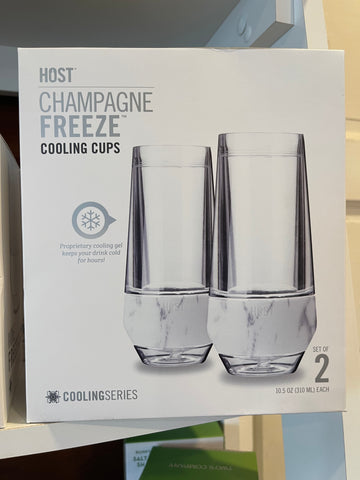 Champagne Freeze Glasses
