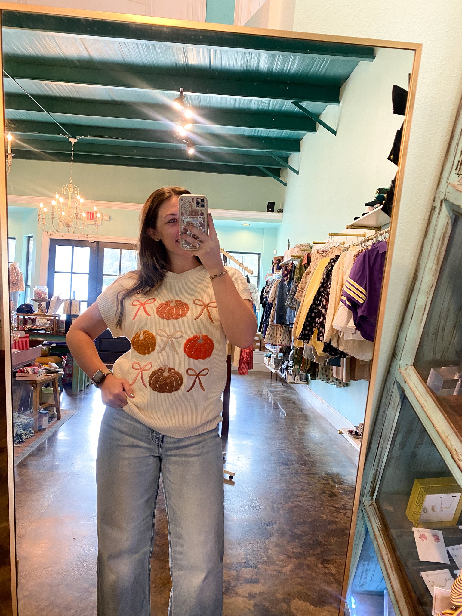 Sweater Josie Pumpkin Rose