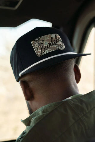 Cap- Camo Patch- Black