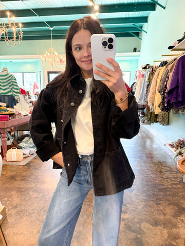 Black Denim Jacket