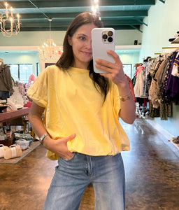 Lemon Bubble Tee