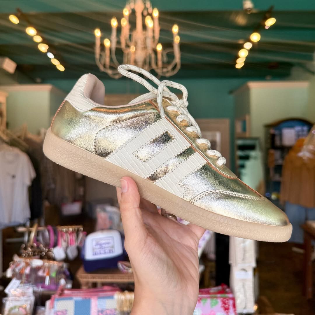 Trackstar Metallic Gold Shoes