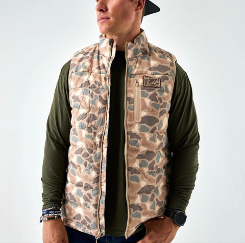 Puffer Vest Pintail Camo