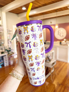 We've Got Spirit Purple & Yellow MegaMug 40oz