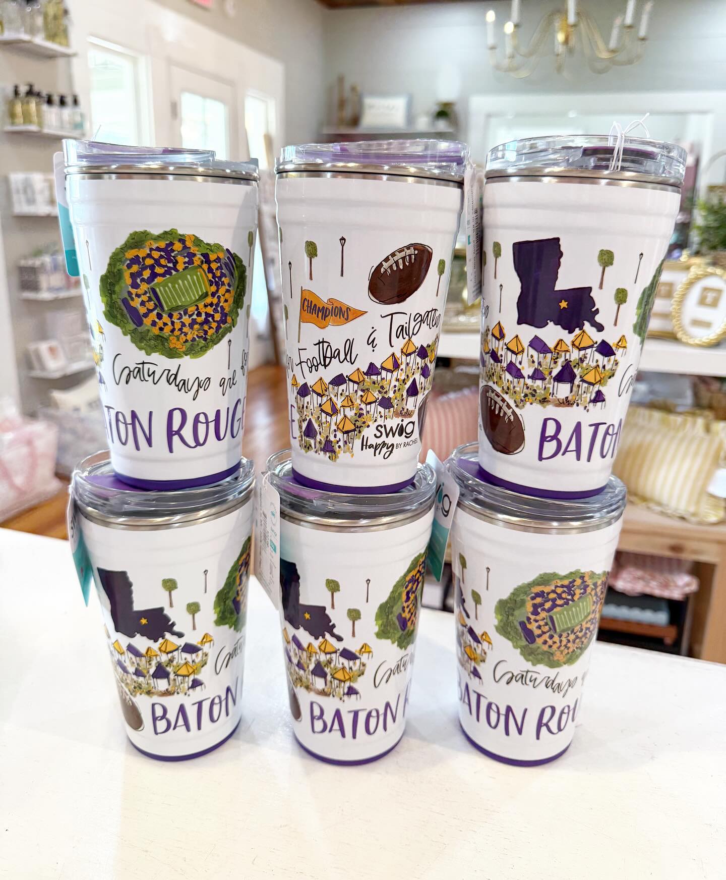 LSU tailgate Party Mug