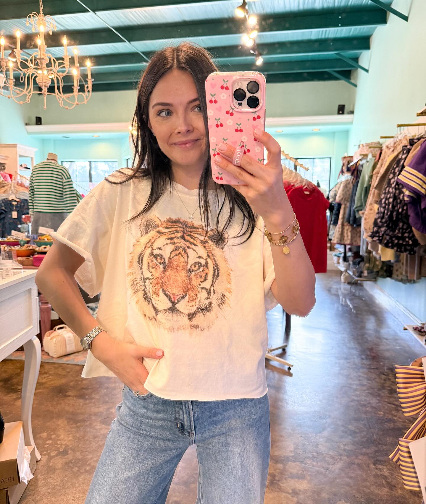Tiger Vintage Top