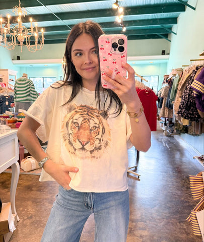 Tiger Vintage Top